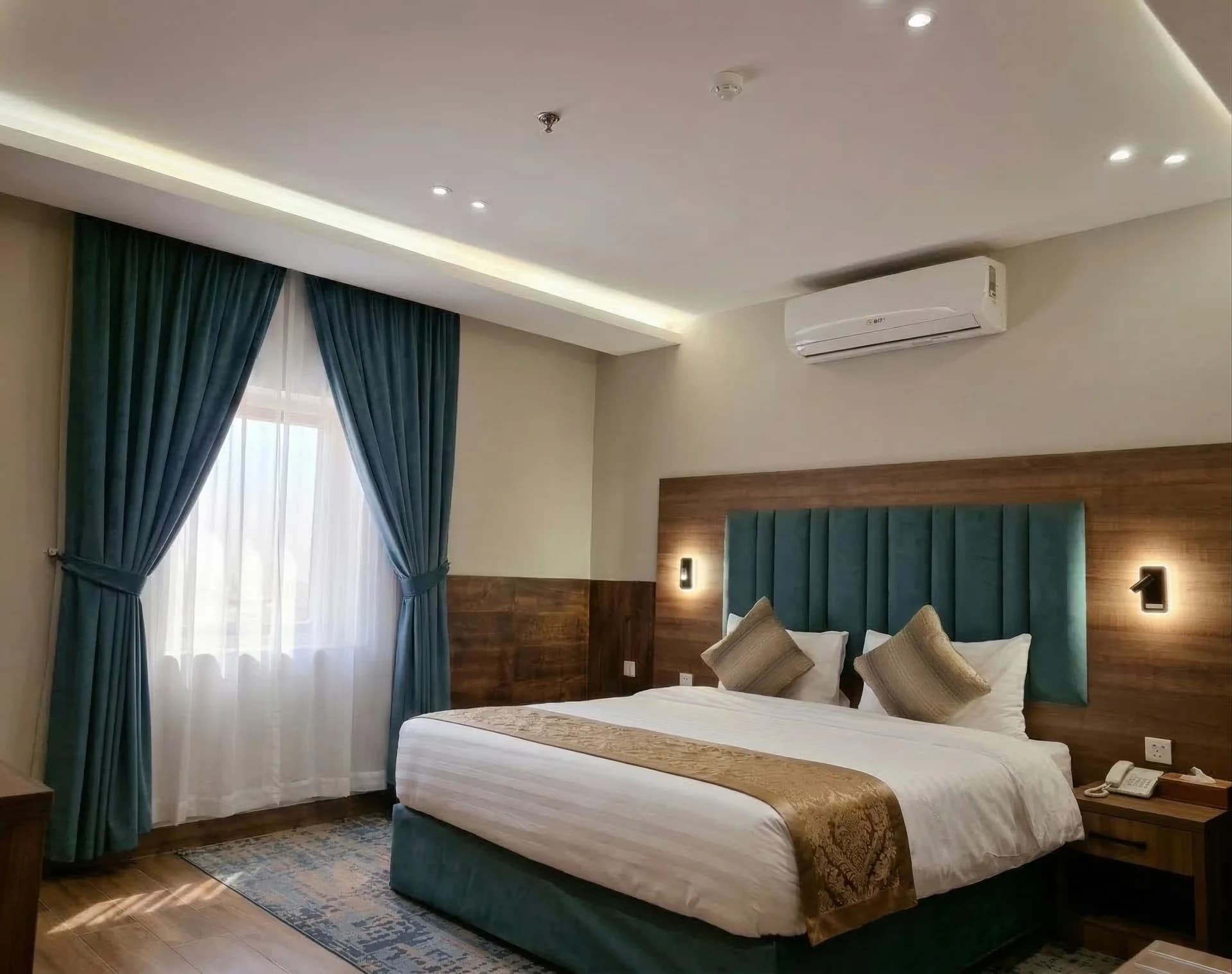 أجنحة نوم فاخرة بمستوى راقٍ